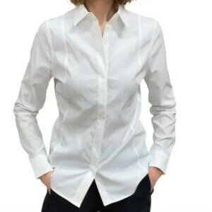 Athleta - Uptown Shirt - White - XXS - Worn 1 Time - EXCELLENT Retails: $99.00
